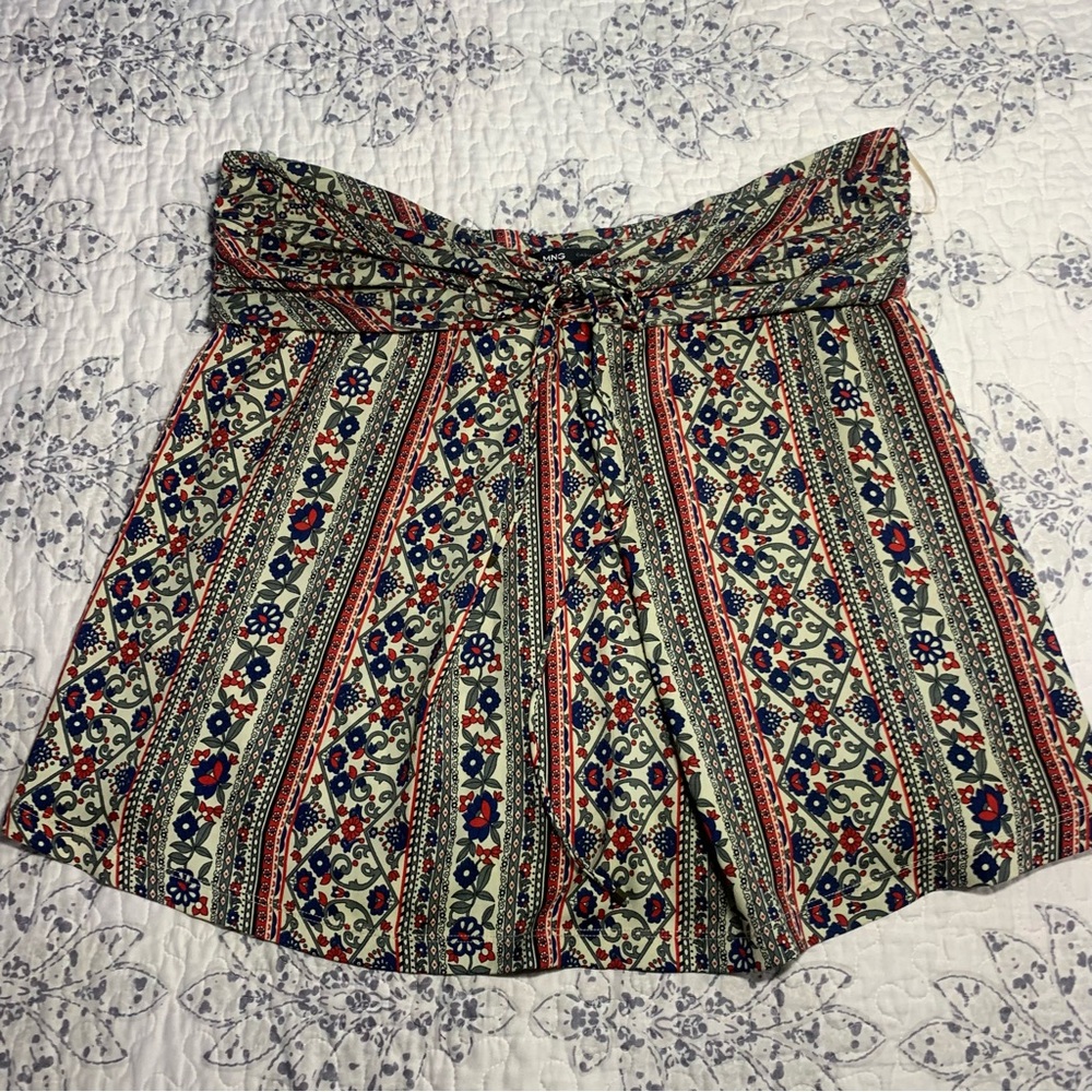 Y2k floral funky print tube top